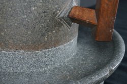 Kyoto Chausu millstone 1880s