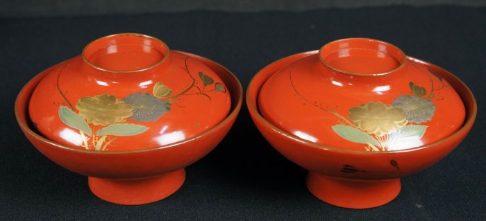 Lacquer Miso bowl 1885