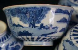 Landscape Chawan 1890