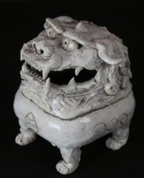 Lion-dog guardian censer 1900