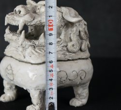 Lion-dog guardian censer 1900