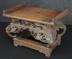 Lotus sculpture stand 1900