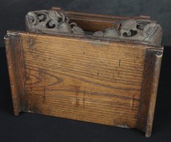 Lotus sculpture stand 1900