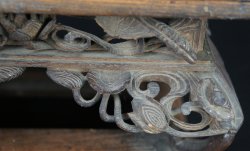 Lotus sculpture stand 1900