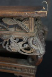 Lotus sculpture stand 1900