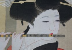 Maiko flute player 1890