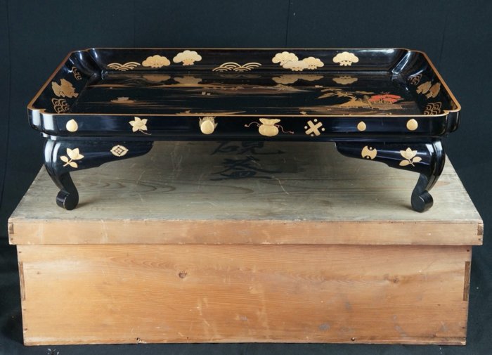 Maki-e Obon tray 1908