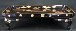 Maki-e Obon tray 1908