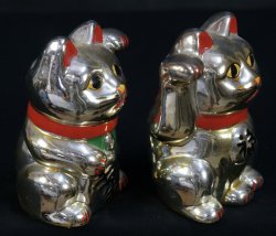 Maneki-Neko money box 1900