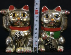 Maneki-Neko money box 1900