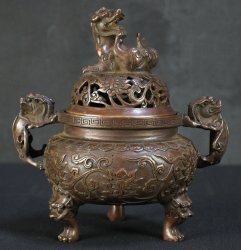 Meiji censer Koro 1890