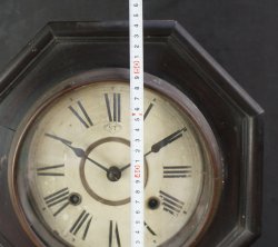 Meiji wall clock 1900
