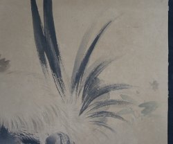 Meiji Zen art 1880 rooster