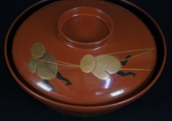 Miso bowl Maki-e 1900