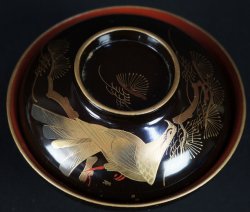 Miso lacquer bowl 1900