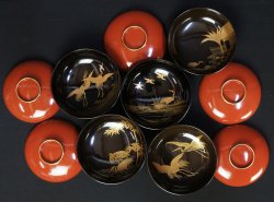 Miso bowl Tsuru 1900