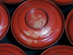 Miso bowls lacquer 1900