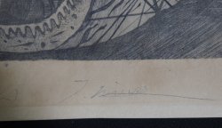 Miura etching 1950