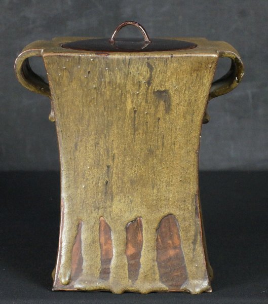 Mizusashi sculpture vase 1900