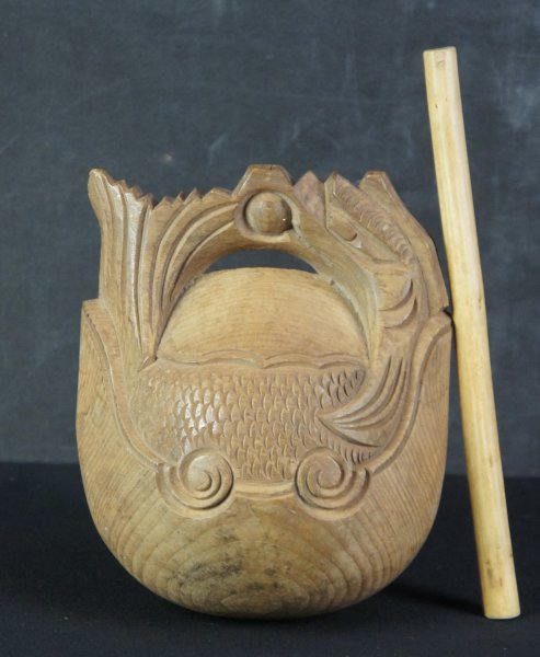 Mokugyo fish drum 1950