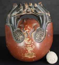 Mokugyo hand carved bell 1900