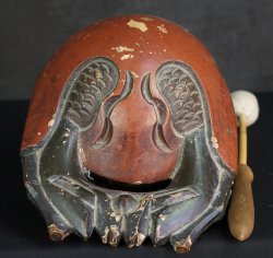 Mokugyo hand carved bell 1900