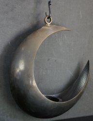 Moon vase 1980 Ikebana