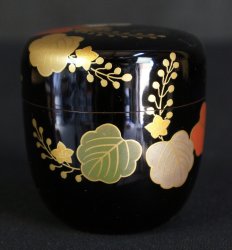 Natsume lacquer tea box 1950