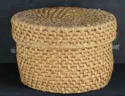 Neko-Bako straw basket 1880