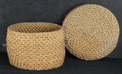 Neko-Bako straw basket 1880