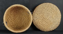 Neko-Bako straw basket 1880