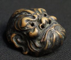 Netsuke Nio deity 1800