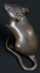 Nezumi bronze 1880 鼠