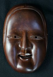 Noh mask 1900