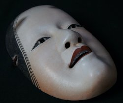 Noh theater mask 1900