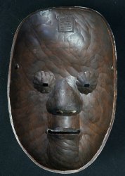 Noh theater mask 1900