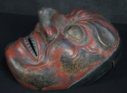 Oni demon mask 1930s