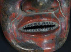 Oni demon mask 1930s