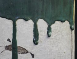 Oribe Chagama tile 1980