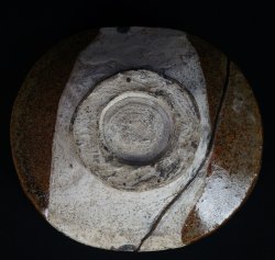 Oribe-Chawan Kintsuki1900