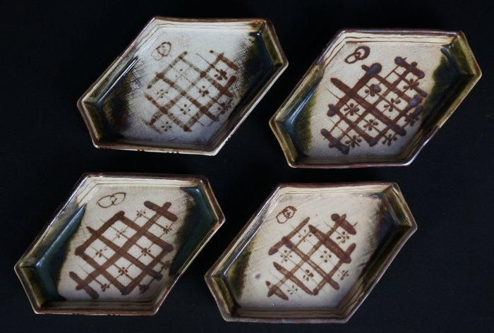 Oribe kiln plate 1900