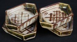Oribe kiln plate 1900