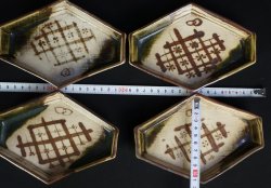 Oribe kiln plate 1900