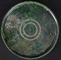 Oribe lantern plate 1800
