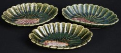 Oribe plate 1900Kiln