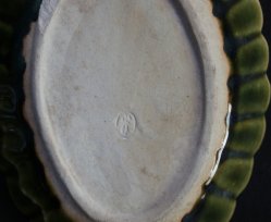 Oribe plate 1900Kiln