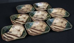 Oribe Sushi plate 1800s