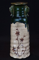 Oribe vase 1900