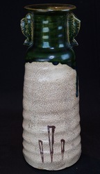 Oribe vase 1900
