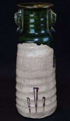 Oribe vase 1900